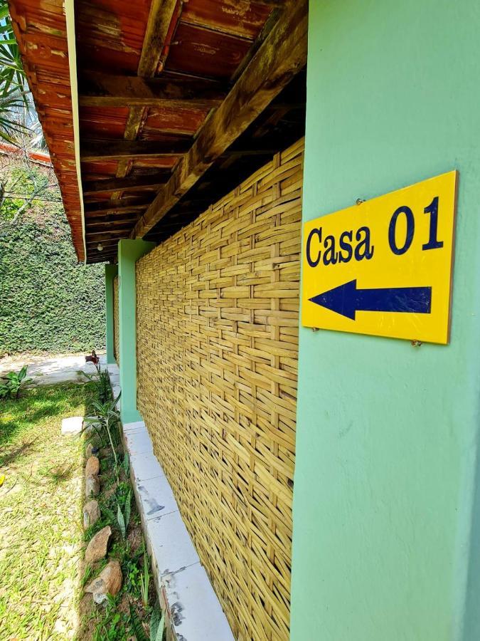 Casa Caicara Na Vila - Casa 01- Hospedaria Da Vila Илябела Екстериор снимка